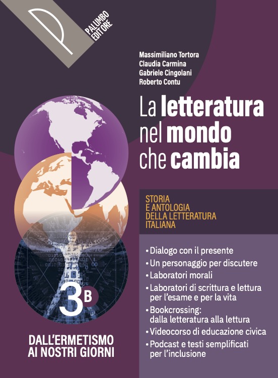 copertina La letteratura nel mondo che cambia - Vol.3B